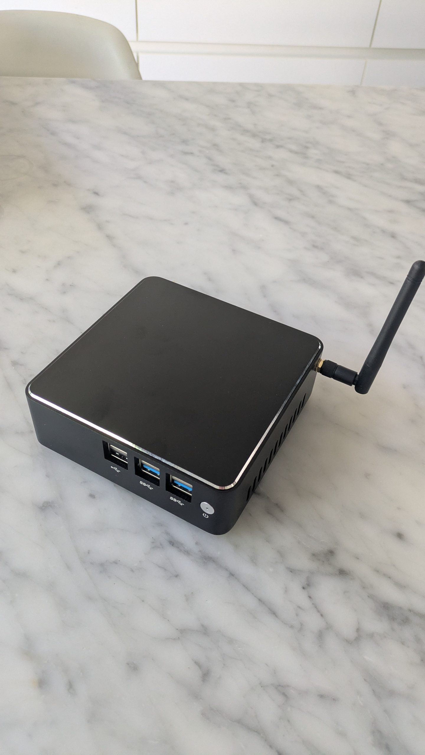 NUC met kale Home Assistant